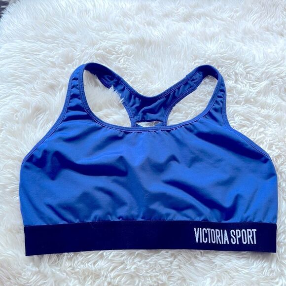 The Player by Victoria Sport Large Purple Sports Bra Not Padded Racerback Strap​ - Picture 1 of 6